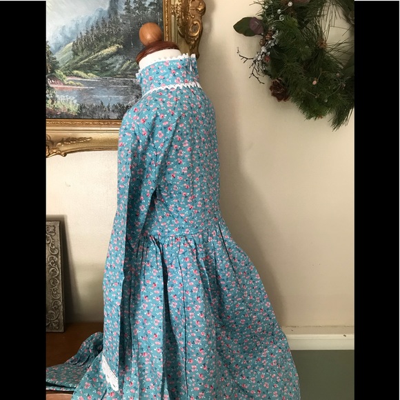 💙❤️Handmade Prairie Pioneer Dress & Bonnet‼️FINAL SALE - Picture 15 of 16
